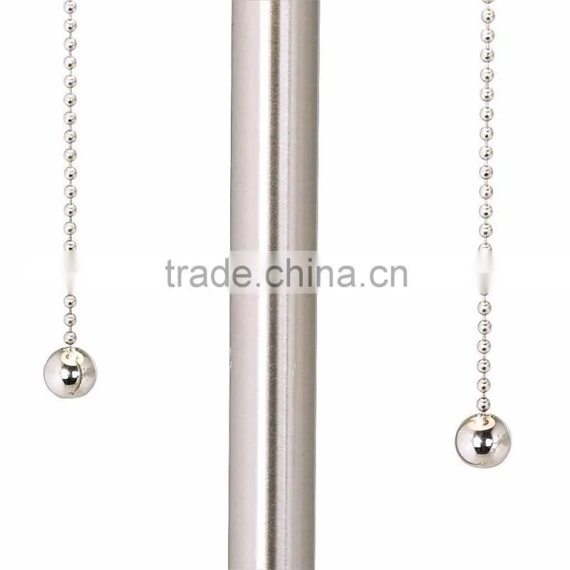 1024-10 brushed nickel finish urbane and cosmopolitan Sleek Simplicity Double Pull Floor Lamp