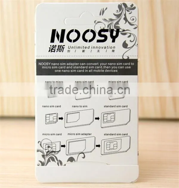 Quality Cheapest for nano to standard sim card adapter