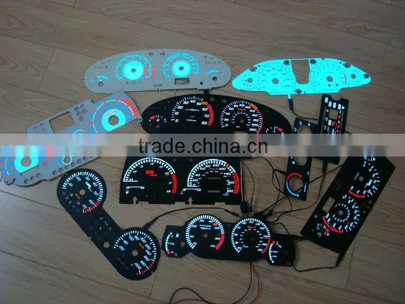 Superior quality EL auto Meter / EL glow car Meter / EL glow auto Meter