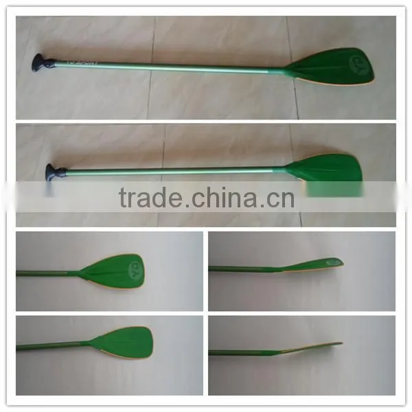 Plastic Blade Stand up Board Paddle With Rubber Border