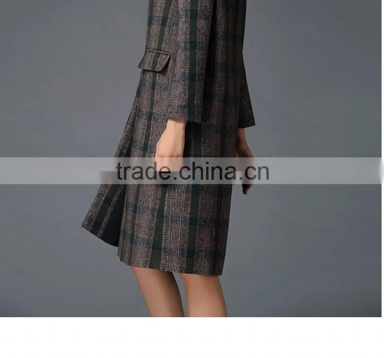 camel color factory supply hign woolen lady coat