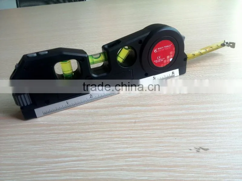 4 in 1 multi-function Laser level with tape measure