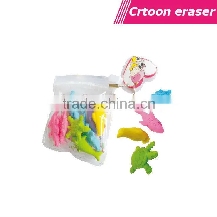 high quality pvc or rubber eraser