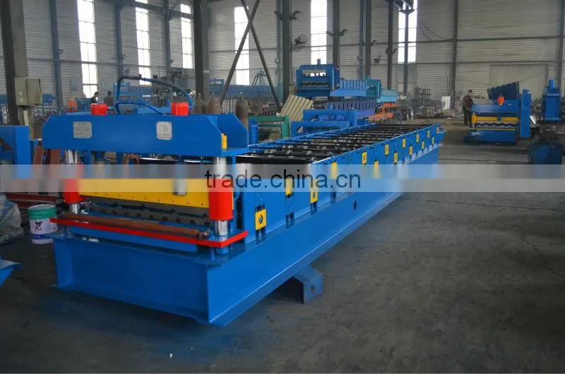 galvanized roofing sheet roll forming machine For Indian Friend
