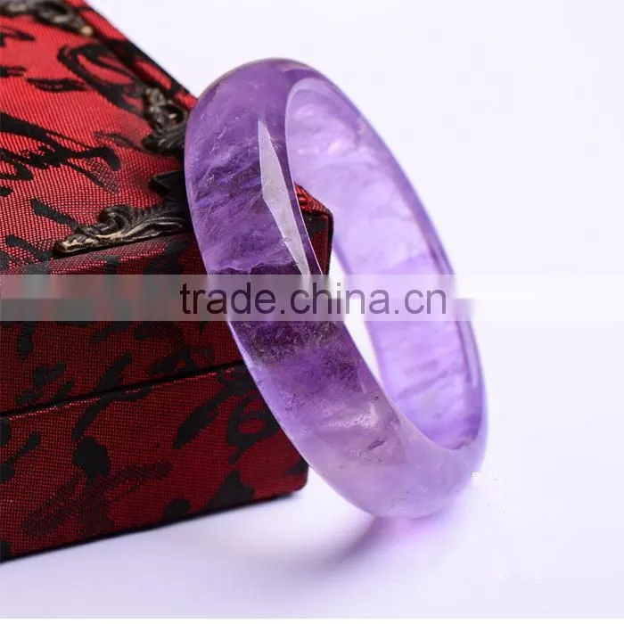 wholesale fashion any size purple crystal bracelet as a gift