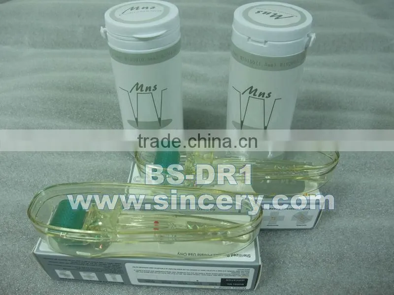 professional derme roller 1.5mm micro needle roller dermaroller derma roller titanium