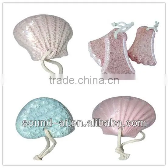 Colorful foot shape pumice stone