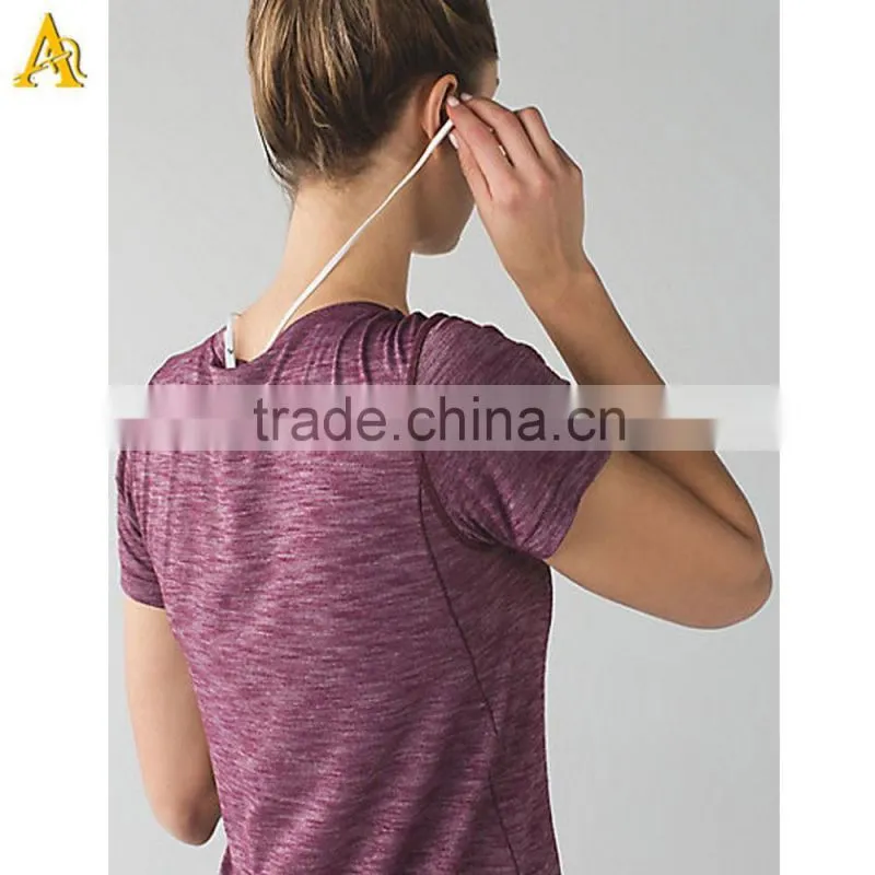wholesale custom logo Women's High Quality Sport t Shirt