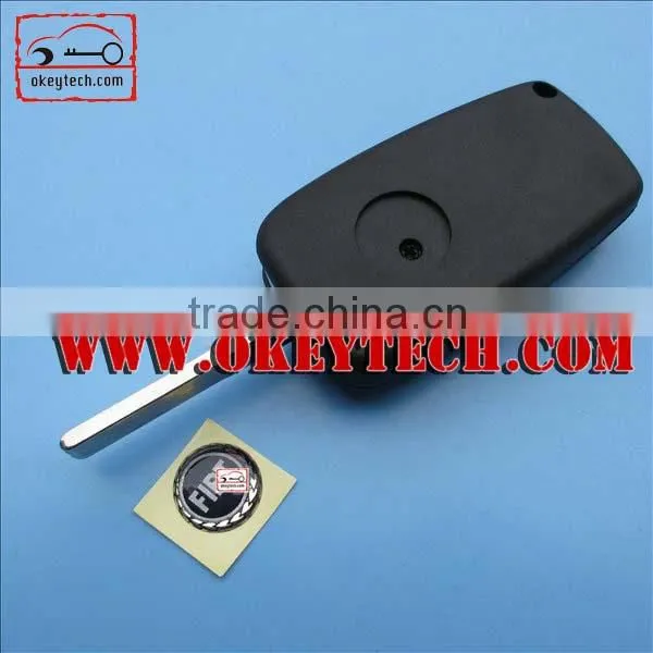 High quality Fiat flip key shell 3 button for fiat key shell car key covers fiat for fiat key