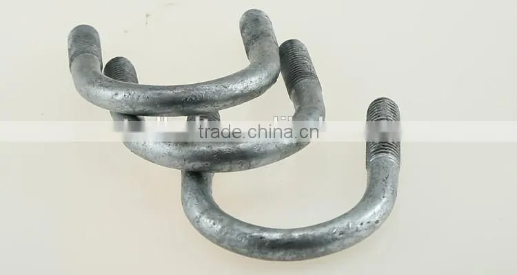 Quenched and Tempered Alloy saddle clamps U BOLT making machine