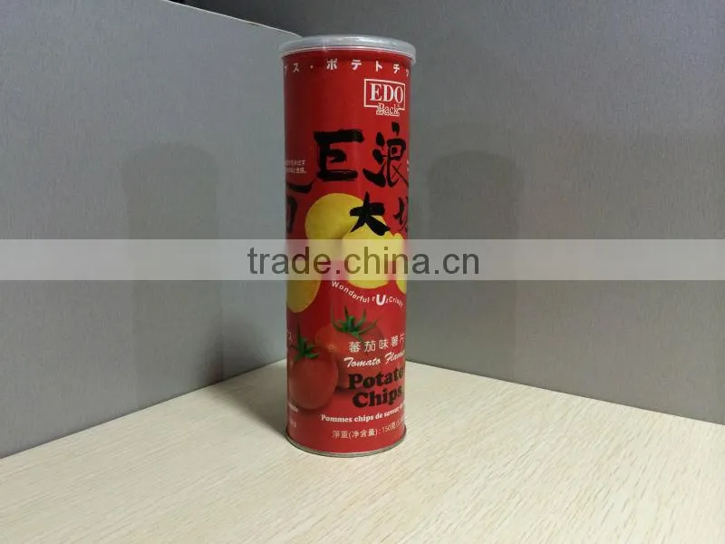 factory price pet food tin can&paper tube packaging with metal lids wholesale