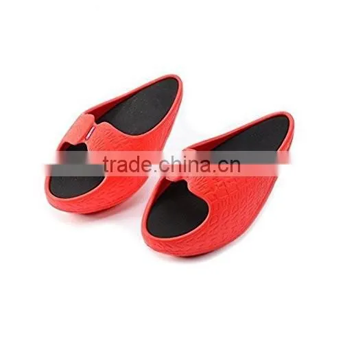 Women's Stovepipe Slimming Leg Beauty Foot EVA Body Shaper Shoes Slippers Sandal