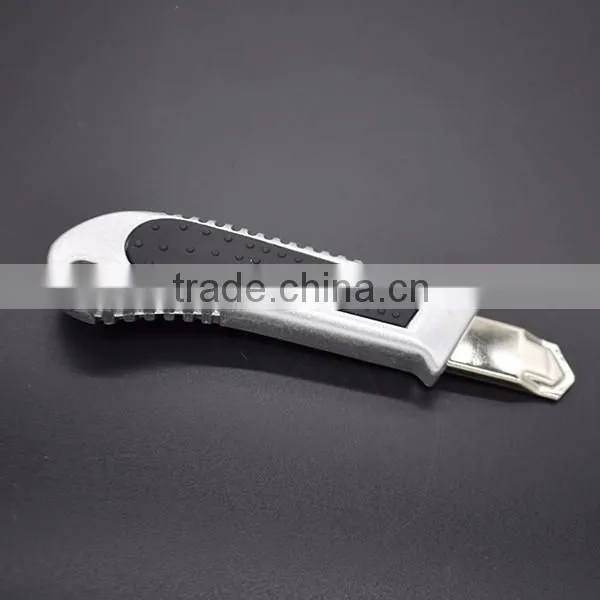 professional metal handle safe and cute utility knife