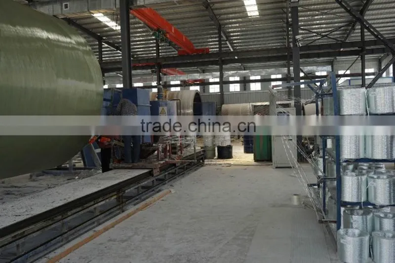 grp frp vessel making machine for fiberglass winding tank