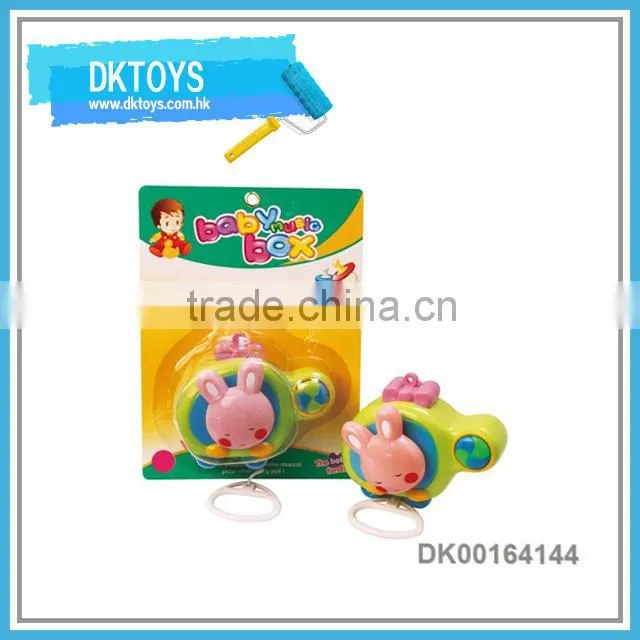 Newly Music Box Baby Bell Rattle Plastic Toy