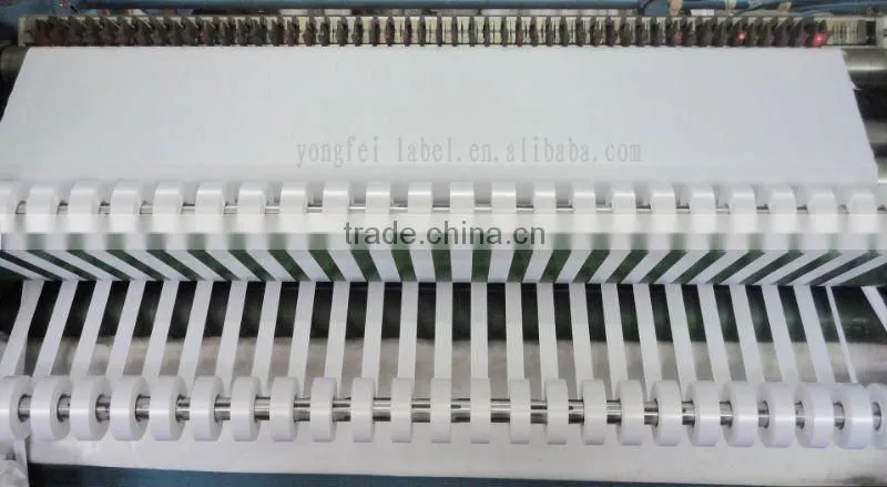 Polyester Satin Ribbon printed label