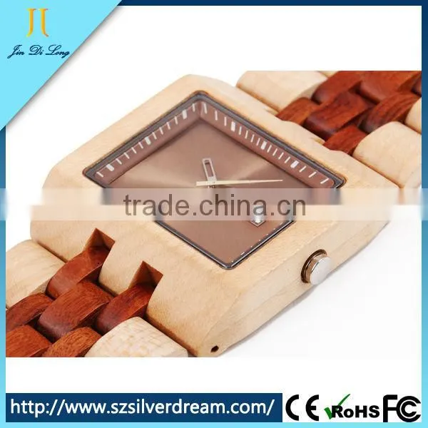 Custom Design Led Wood Watches Unique Design Watches