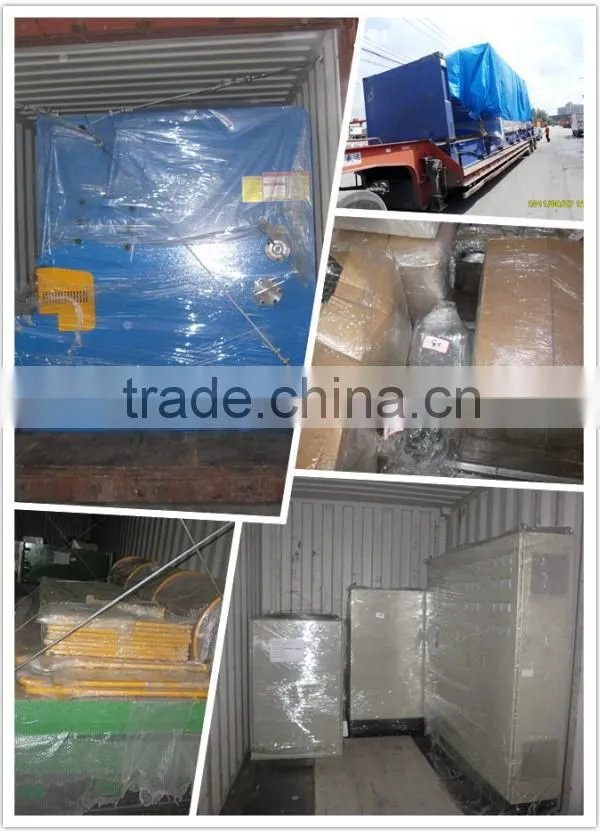 QC12Y 12*3200 Hydraulic swing beam shearing machine