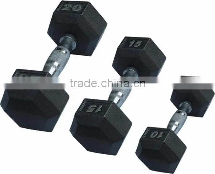 High Quality Bone Black Hex Stainless Steel Dumbbell For Price