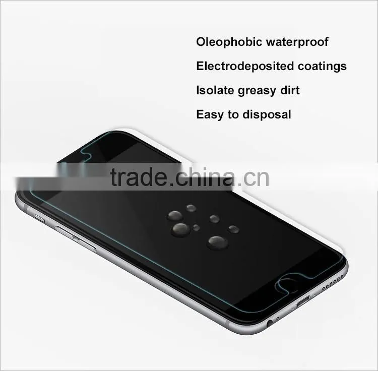 2.5D round edge silicone glue tempered glass screen protector for samsung galaxy s4