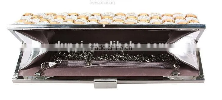 2015 crystal and rhinestone evening bags fashion clutch bag