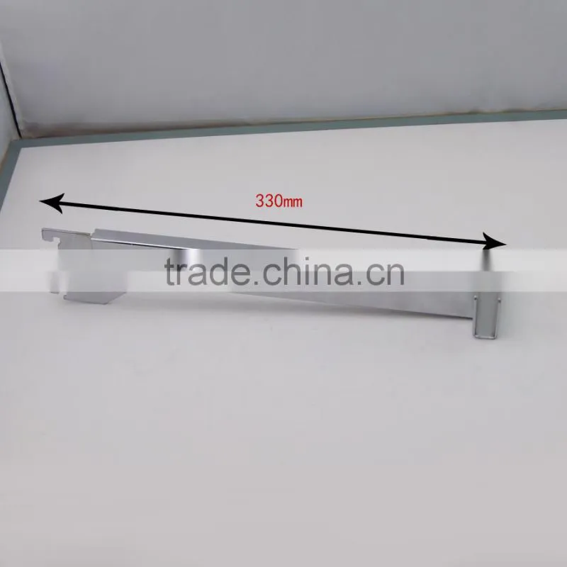 Chrome Iron metal Brackets for heavy shelves