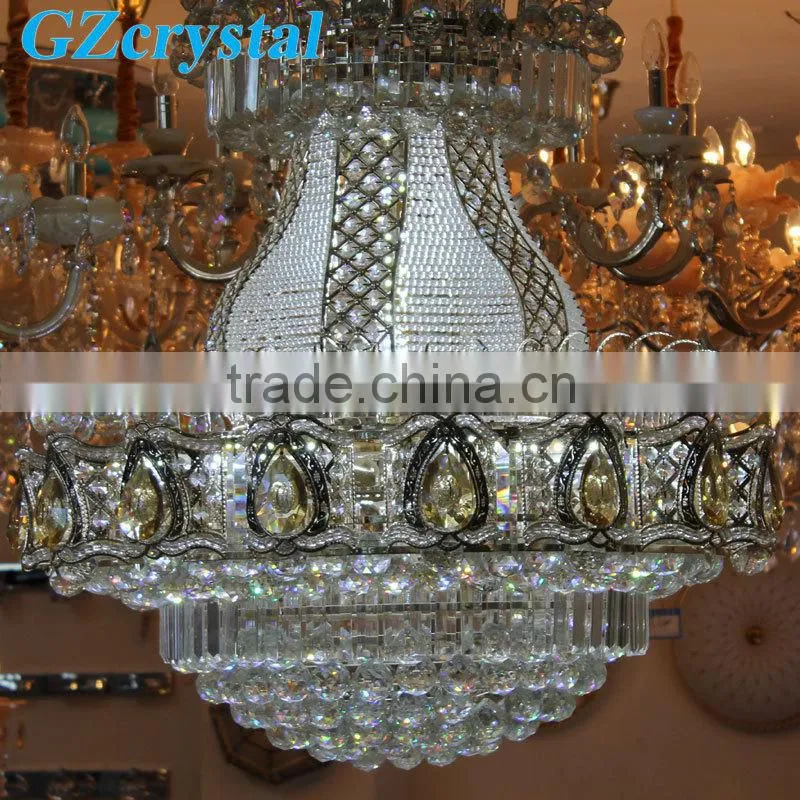 Rock crystal chandelier pendant