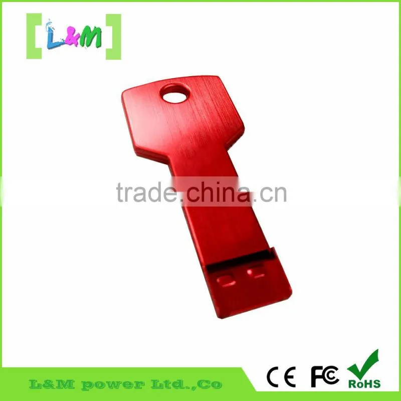 Colorful key usb flash drive 2gb,promotion 8gb car key shape waterproof metal keychain usb flash drive