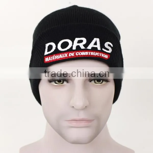 fashion winter beanie hat/men winter beanie custom