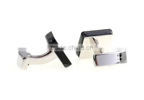 2016 trendy classic square shell office cufflinks for mens shirts