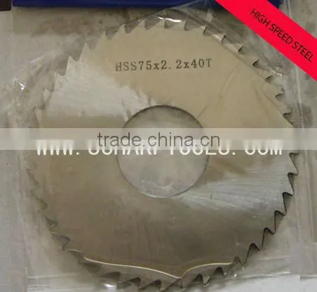 HSS Slitting Saw slotting saw High speed steel