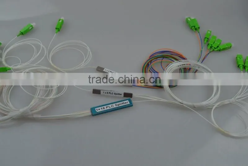 1x2 Single Mode Fiber Optic Splitter Coupler