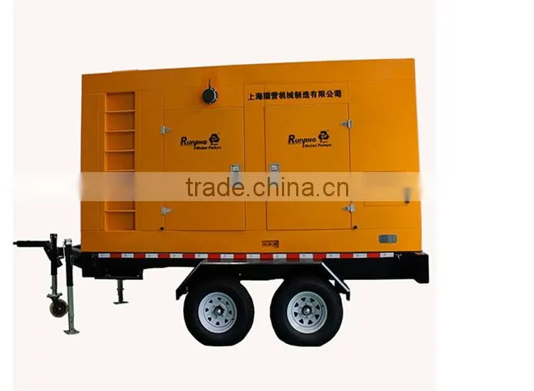 three phase trailer diesel generator 320kw 400kva
