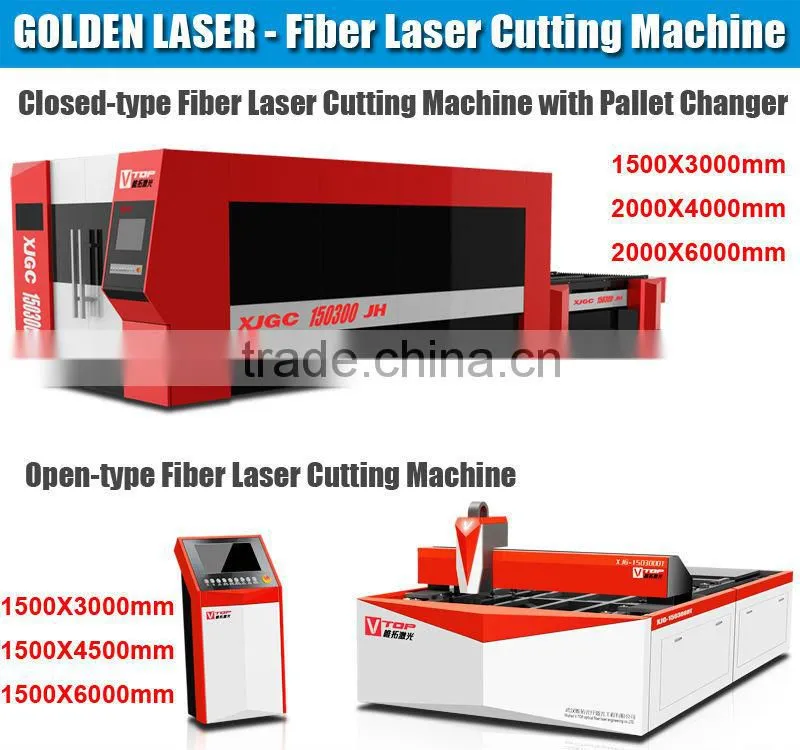 high precision cnc 500w 1000w fiber laser sheet metal cutting machine