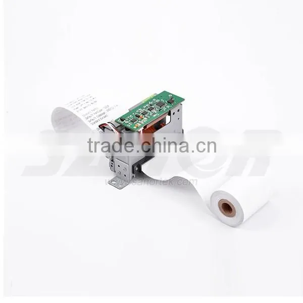 auto retracting ticket presenter unit 58mm kiosk thermal printer