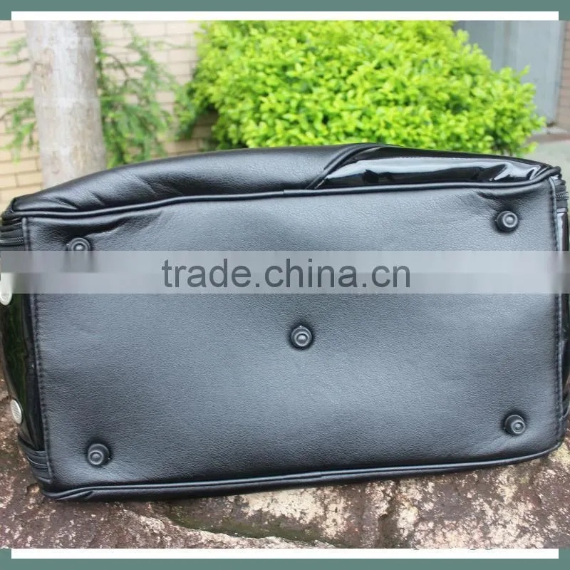 High quality pu leather golf boston bag set