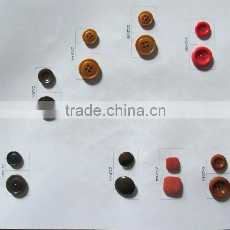corozo nut button