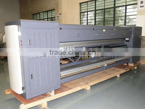 Popular 3.2m WER P3208 heavy duty large format solvent printer, polaris print heads solvent printer