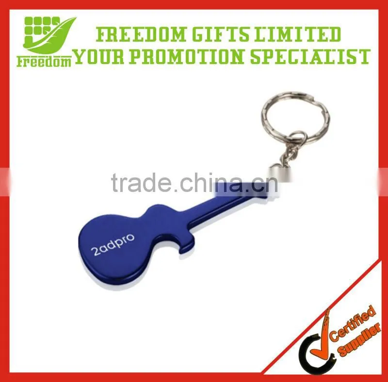 Promotional High Quality Aluminum Guitar Beer Bottle Opener