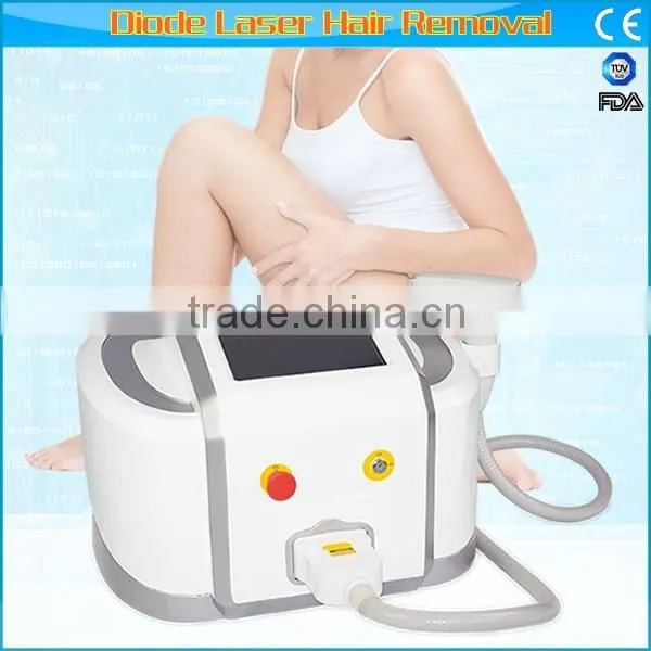 Portable diode laser hair removal machine / 808nm diode laser hair removal