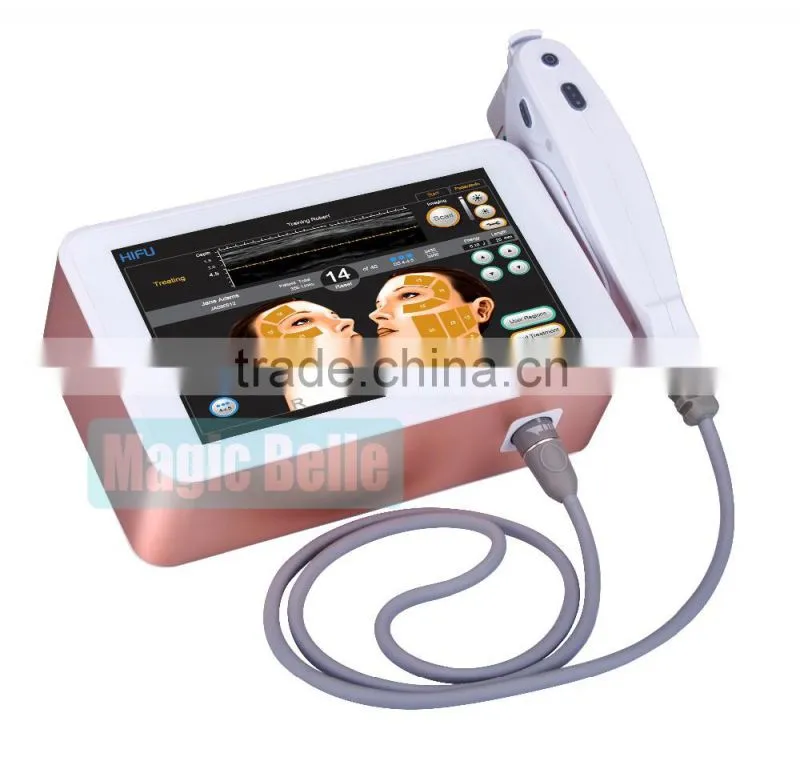 Professional HIFU Beauty Machine!!! Body Shapping/Anti-wrinkle HIFU Machine with Teaching Video