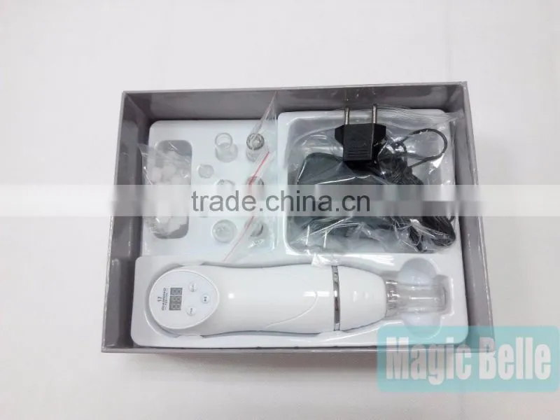 Rechargeable Diamond Microdermabrasion Machine Vacuum Blackhead Suction Pores Cleaning Machine for Skin Cleaning