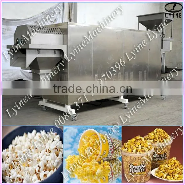 Electric stainless steel industrial automatic hot air popcorn popper
