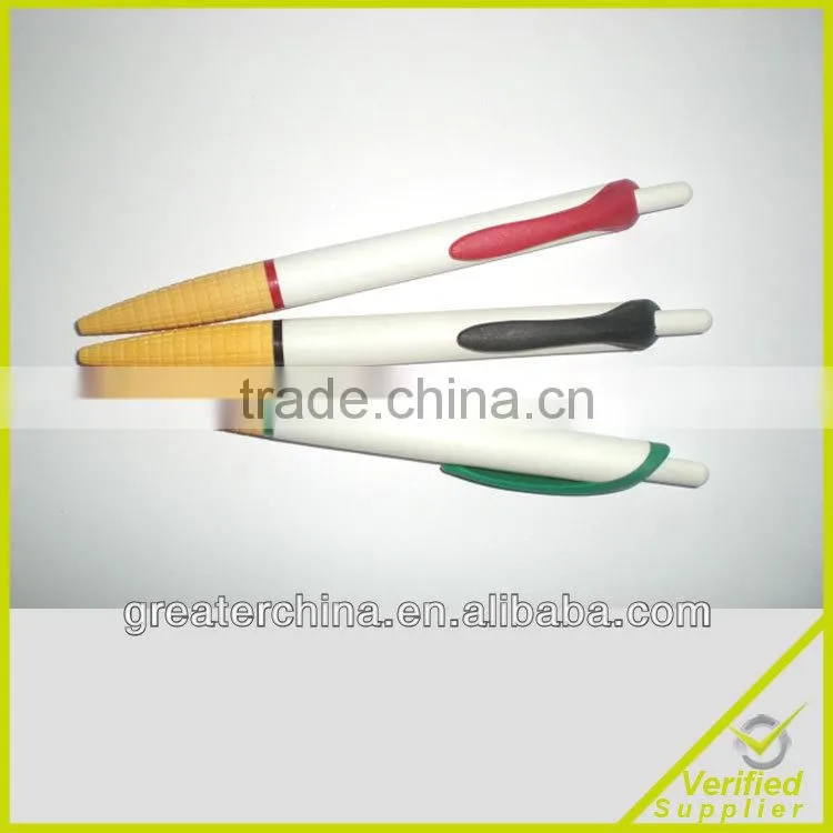 plastic PKA pen,plastic ballpoint pen,advertising cheap ballpoint plastic pen,PLA pen