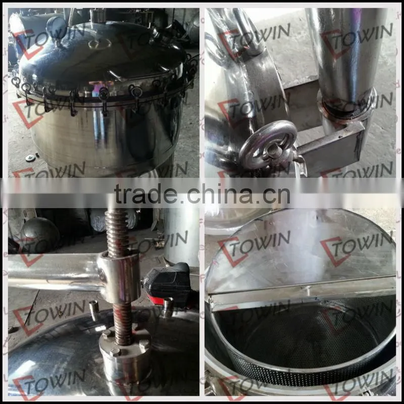 100-10000L stainless steel high pressure chemical reactor with condensor