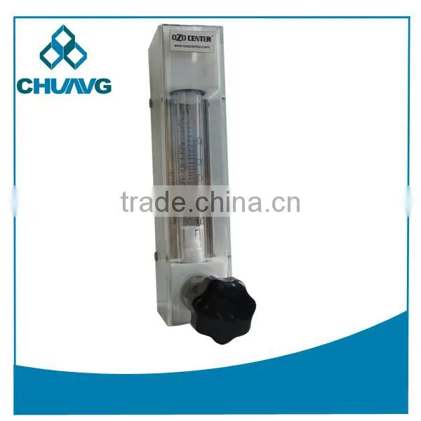 0.06-0.72M3/H high quality anti-oxidation 316L stainless steel floater ozone flow meter
