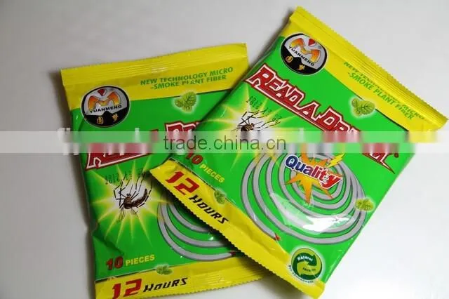 Healthy plant fiber mosquito coil