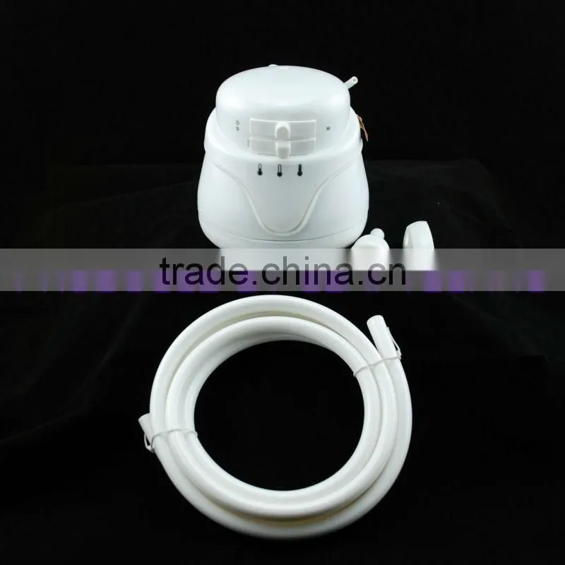 fast-moving electrical overhead shower head