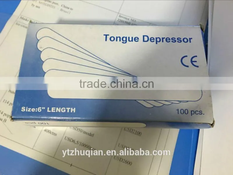 Medical tongue depressor Type tongue depressor