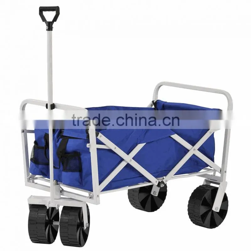 foldable wagon wheel 10" plastic wheel